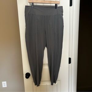 Patagonia Happy Hike Joggers Women's Large Gray Pull On Stretch Size Large